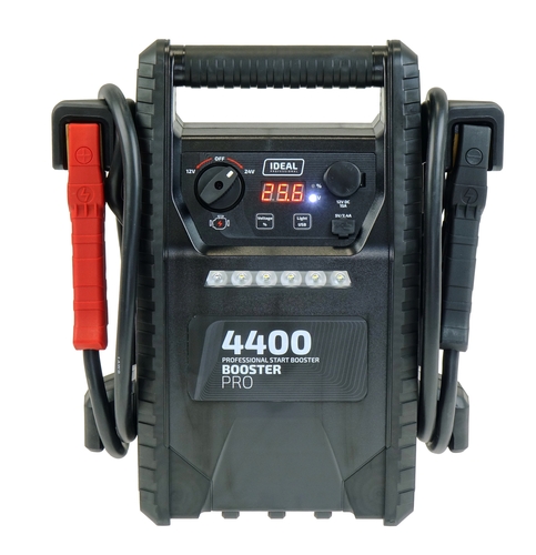 Akumulator do wspomagania rozruchu samochodów BOOSTER 4400 PRO 8