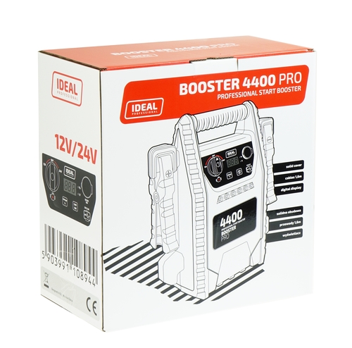 Akumulator do wspomagania rozruchu samochodów BOOSTER 4400 PRO 11