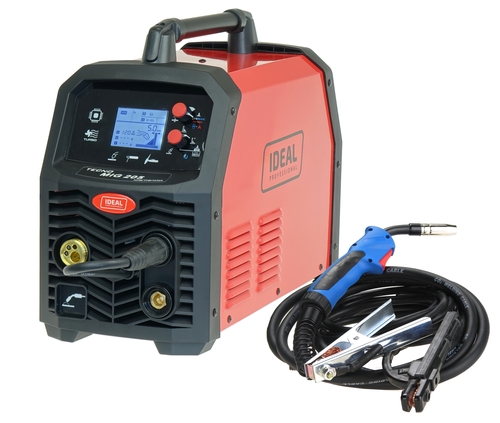TECNO MIG 205 LCD MIG/TIG/MMA SYNERGIC 8