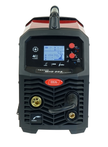 TECNO MIG 205 LCD MIG/TIG/MMA SYNERGIC 10
