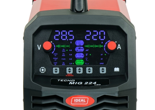 TECNO MIG 224 SYNERGIC LED 4x4 13