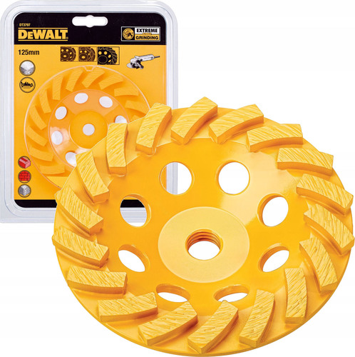 Tarcza diamentowa garnkowa 125x22,23 beton DeWALT DT3797 3