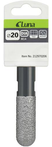 Frez diamentowy 14 mm z chwytem M14 3