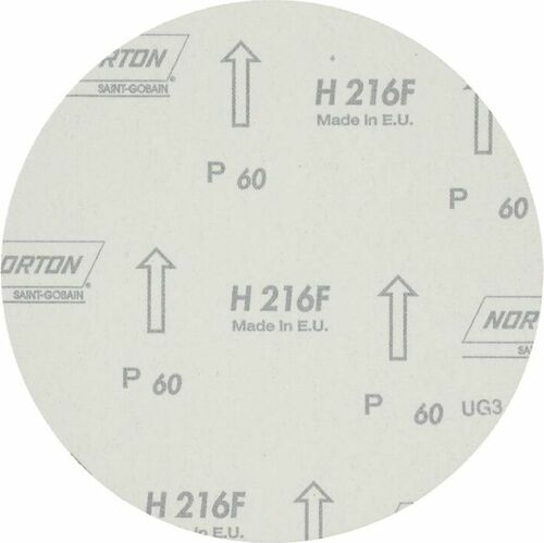 Krążek ścierny na rzep H216F 225mm P100 b/otw. Norton 77696079445 2