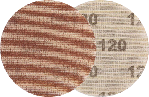 Krążek ścierny na rzep KSS NET Korund 125mm P120 siatkowy Pferd 45018003 3