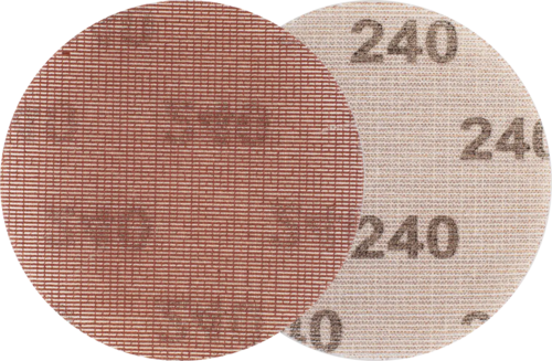 Krążek ścierny na rzep KSS NET Korund 125mm P240 siatkowy Pferd 45018006 3