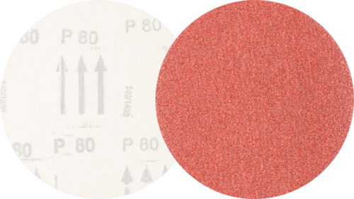 Krążek ścierny na rzep uniwersalny korund KSS 125mm P80 b/otw. Pferd 45017762 3