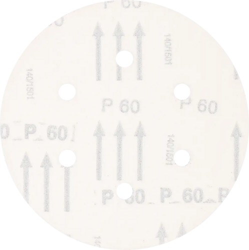 Krążek ścierny na rzep uniwersalny korund KSS 150mm P60 6 otw. Pferd 45017106 2