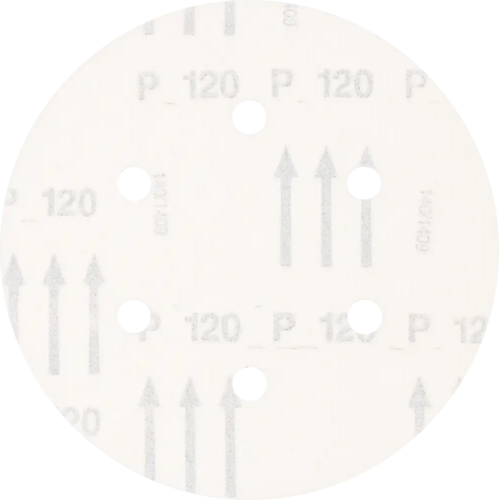 Krążek ścierny na rzep uniwersalny korund KSS 150mm P120 6 otw. Pferd 45017112 2