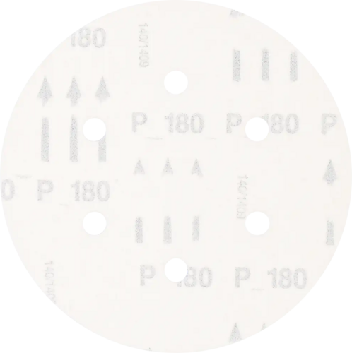 Krążek ścierny na rzep uniwersalny korund KSS 150mm P180 6 otw. Pferd 45017118 2
