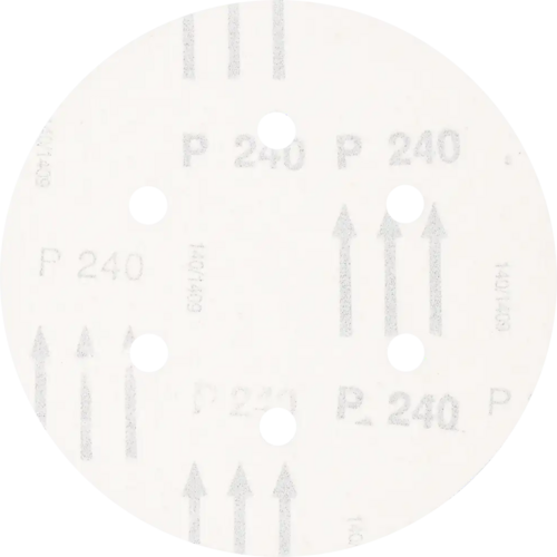 Krążek ścierny na rzep uniwersalny korund KSS 150mm P240 6 otw. Pferd 45017124 2