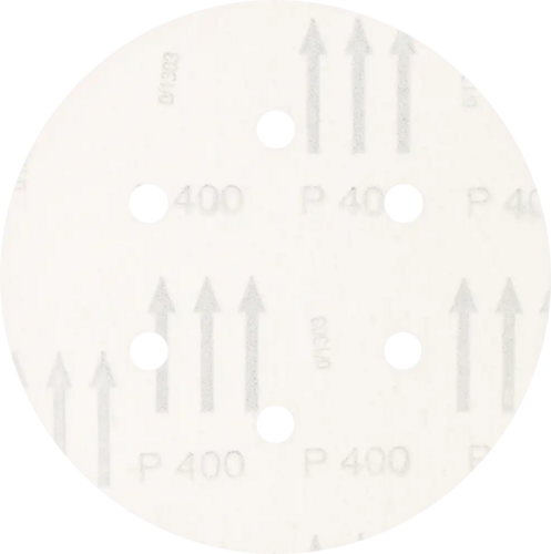 Krążek ścierny na rzep uniwersalny korund KSS 150mm P400 6 otw. Pferd 45017140 2