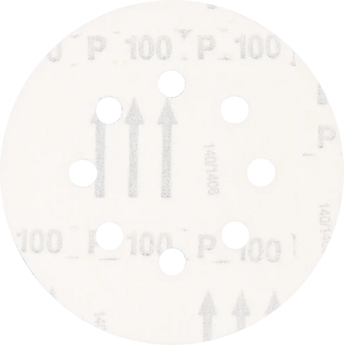 Krążek ścierny na rzep uniwersalny korund KSS 125mm P100 8 otw. Pferd 45017010 2