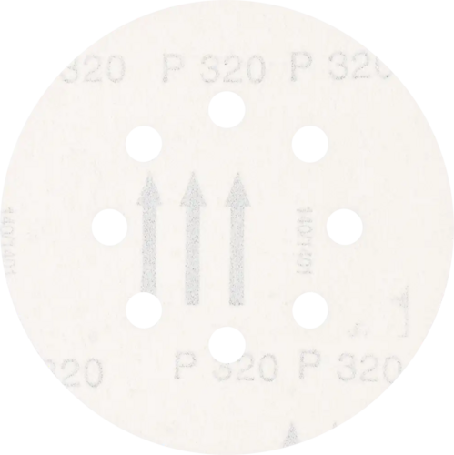 Krążek ścierny na rzep uniwersalny korund KSS 125mm P320 8 otw. Pferd 45017032 2