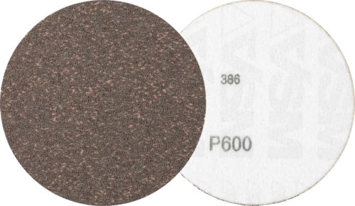Krążek ścierny na rzep ziarno kompaktowe KR 125mm P600 b/otw. Pferd 42870114 3