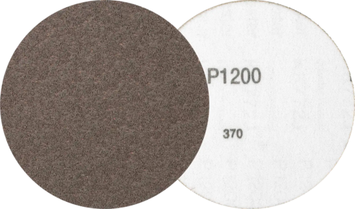 Krążek ścierny na rzep ziarno kompaktowe KR 125mm P1200 b/otw. Pferd 42870120 3