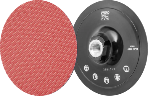 Talerz wsporczy do wykroju ściernego na rzep KRH 125mm M14 Pferd 42710254 3