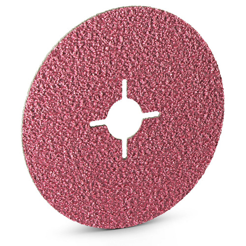 Krążek fibrowy do metalu XF760 VSM CERAMICS 125x22mm P40 promienisty VSM 75433349 4