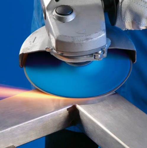 Krążek fibrowy do aluminium Aluminium oxide A 115x22mm P80 promienisty Pferd 64108111 2