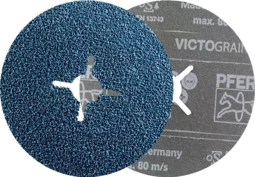 Krążek fibrowy do metalu VICTOGRAIN 100x16mm P60 promienisty Pferd 64279019 3