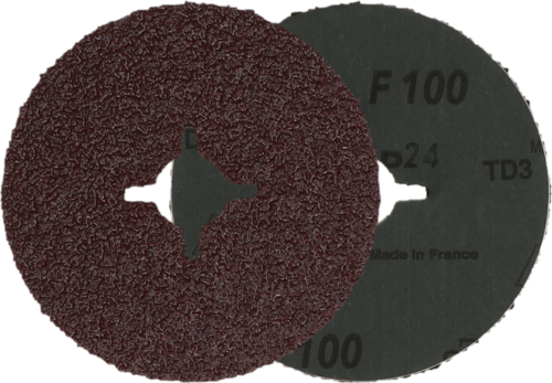 Krążek fibrowy do metalu F 100 125x22mm P24 promienisty Norton 66623385764 3