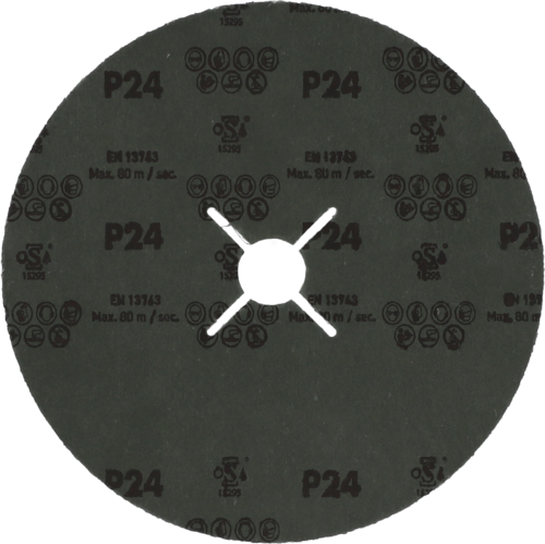 Krążek fibrowy do metalu Bronze TKF 100 180x22mm P24 promienisty Atlas 78072755153 2