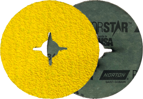 Krążek fibrowy do metalu Razor Star F 990 S 125x22mm P36 promienisty Norton 66254434181 3