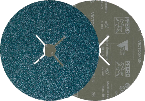 Krążek fibrowy do metalu VICTOGRAIN 180x22mm P36 promienisty Pferd 64279014 3