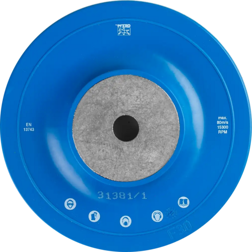 Talerz wsporczy z nakrętką mocującą GT 100mm M10 do szlifierki kątowej Pferd 44890015 2