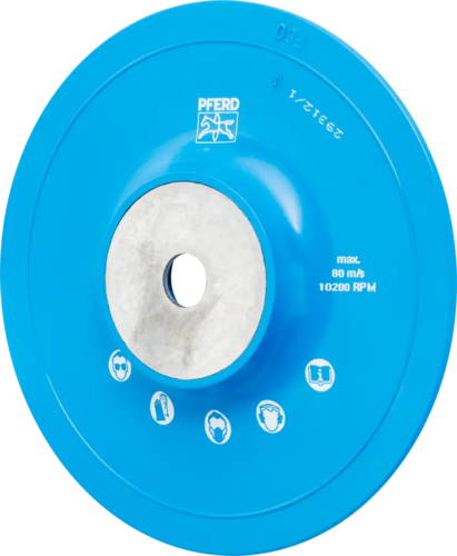 Talerz wsporczy z nakrętką mocującą GT 150mm M14 do szlifierki kątowej Pferd 44890050 2