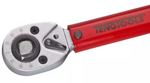 Klucz dynamometryczny klikowy 140-700 Nm zabierak 3/4" Teng Tools 73190308 2
