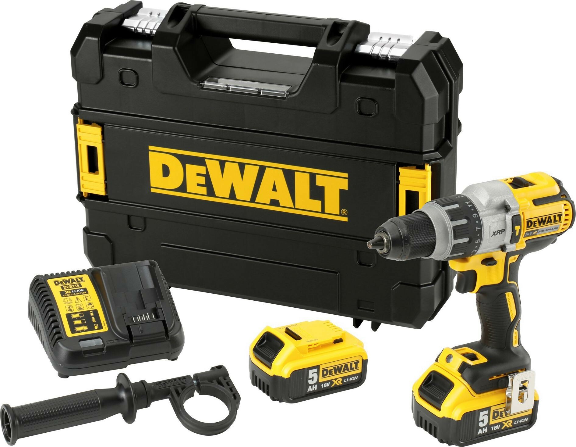 Wiertarko-wkrętarka z udarem XR 18V 2aku 5Ah Li-Ion DeWalt DCD996P2