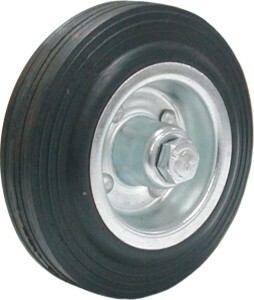 Koło d-125 metalowo-gumowe 21