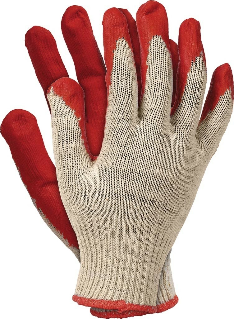 Rękawice robocze, powlekane, czerwone, "Wampirki" R.450N