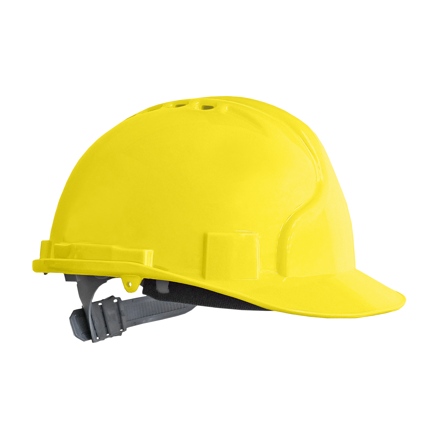 Kask, hełm ochronny z tworzywa ABS żółty KAS Y
