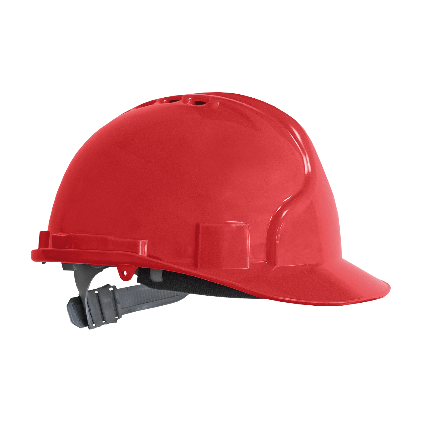 Kask, hełm ochronny z tworzywa ABS czerwony KAS C