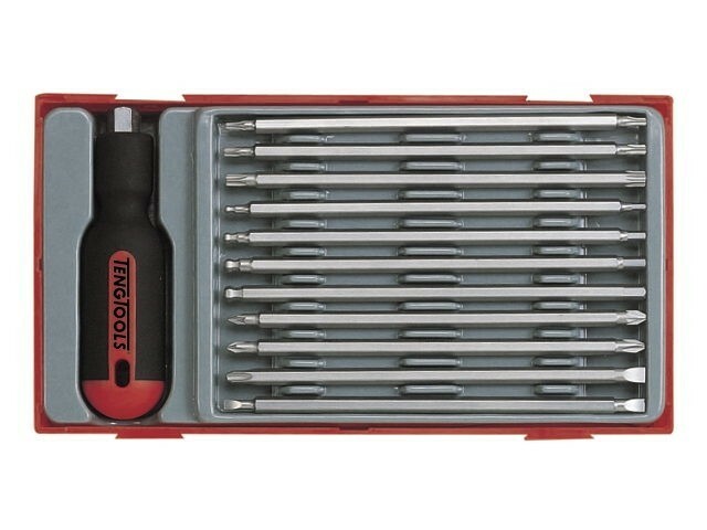 12-elementowy zestaw wkrętaków Teng Tools TTMD12D