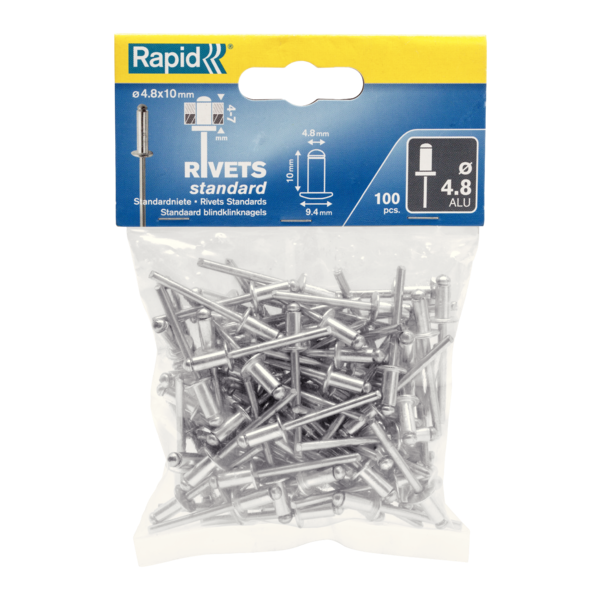 Nity 4.8x10mm Standard ALU 0.1M Bag Rapid 5000380
