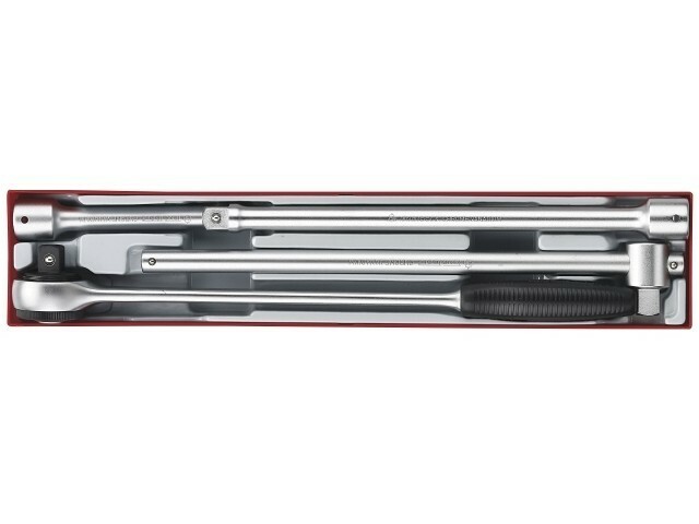 4-elementowy zestaw przedłużaczy 3/4'' Teng Tools TTX340
