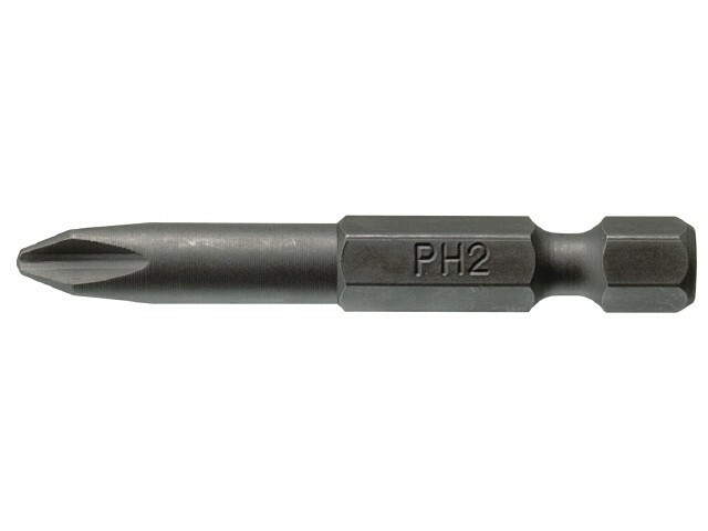 Bit krzyżowy długi 50mm PH2 (3 sztuki) TengTools 10607-0204