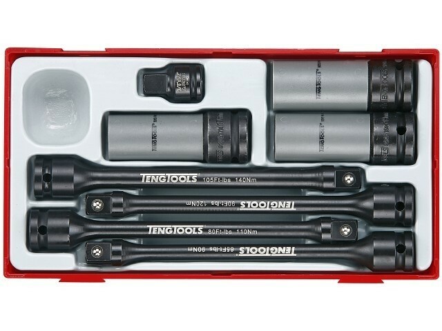 8-elementowy zestaw trzonów skrętnych Teng Tools TTTS08