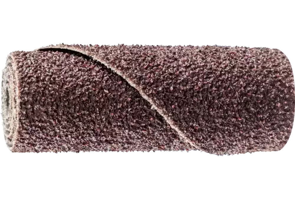 Cylindryczne rolki ścierne POLIROLL PR Ø 18 × 50 mm otwór Ø 5 mm Korund A50