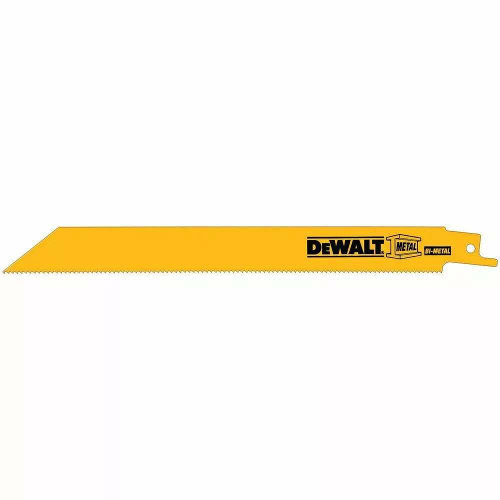 Brzeszczot bagnetowy do cięcia metalu 14z, długość 203mm DeWALT DT2323 opakowanie 100szt.