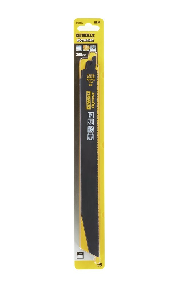 Brzeszczot DT 2316L uniwersalny 305mm 10TPi Extreme