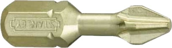 Bit PZ2 25mm EXTRA HARD 6 szt STANLEY