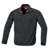 Bluza robocza polarowa lekka, 180 g/m2, kolor czarny, model 7635n rozmiar xxxl