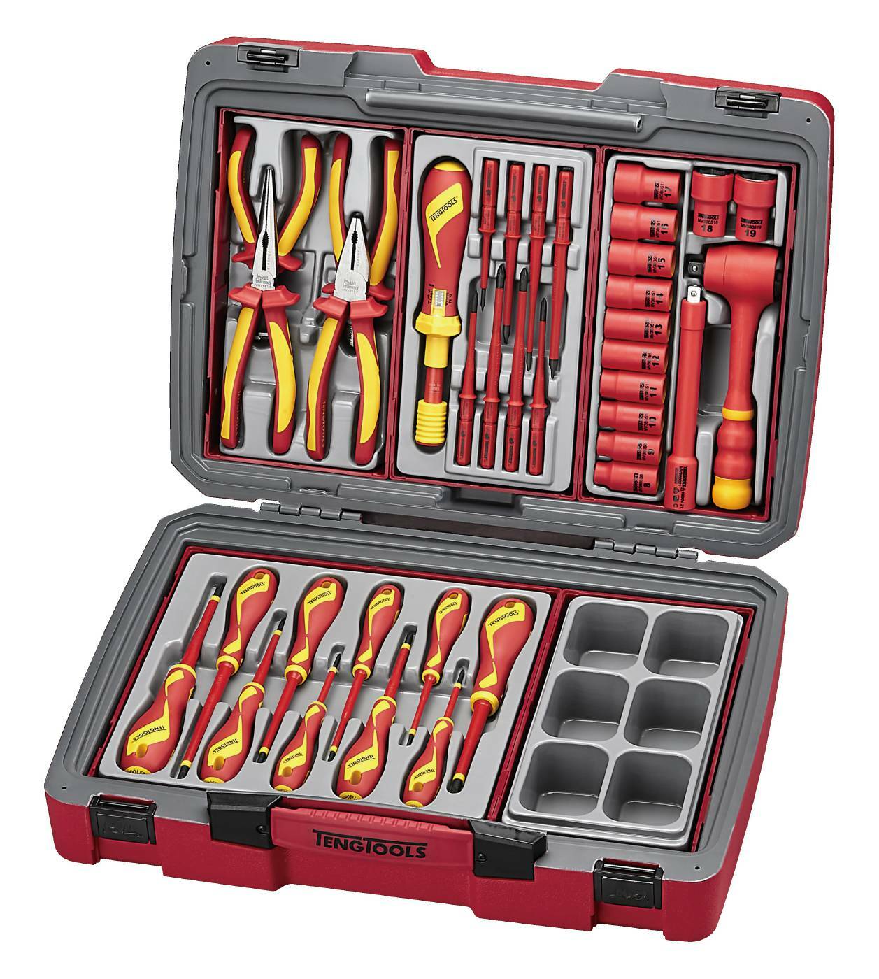 37-elementowy zestaw narzędzi VDE 1000V TC-6T02 Teng Tools 285350104
