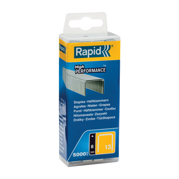 Zszywki Rapid z drutu cienkiego nr 13 (8 mm) - op. 5000 szt. RAPID RAPID-40303080