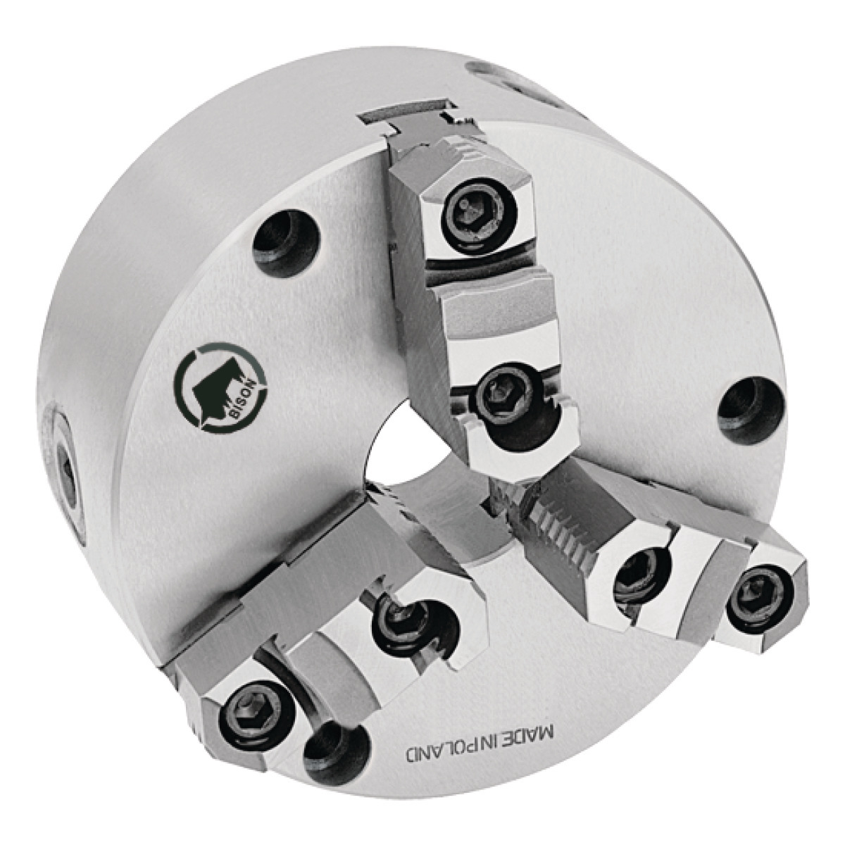 BISON uchwyt tokarski trójszczękowy odlewany Optimum BISON Ø 125 mm DIN 6350 A2-3