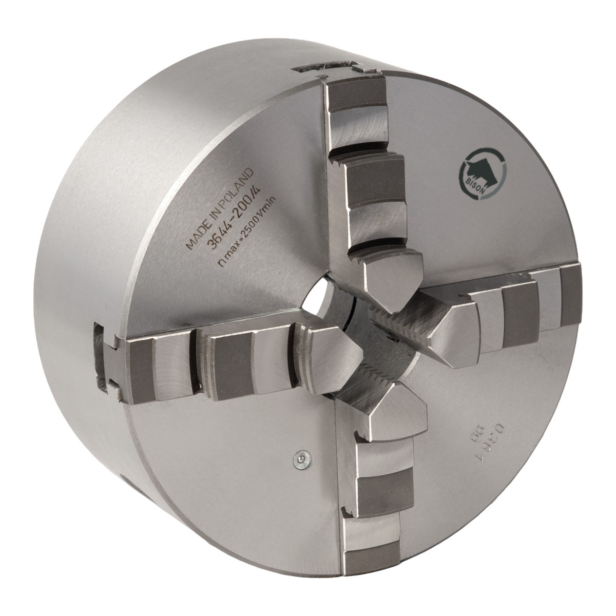 BISON uchwyt tokarski czteroszczękowy odlewany Optimum BISON Ø 125 mm DIN 6350 A2-3